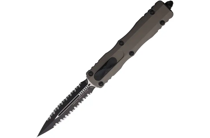 Microtech Auto Dirac Delta D/E OTF Gry 227-D3NC w/ Free Shipping